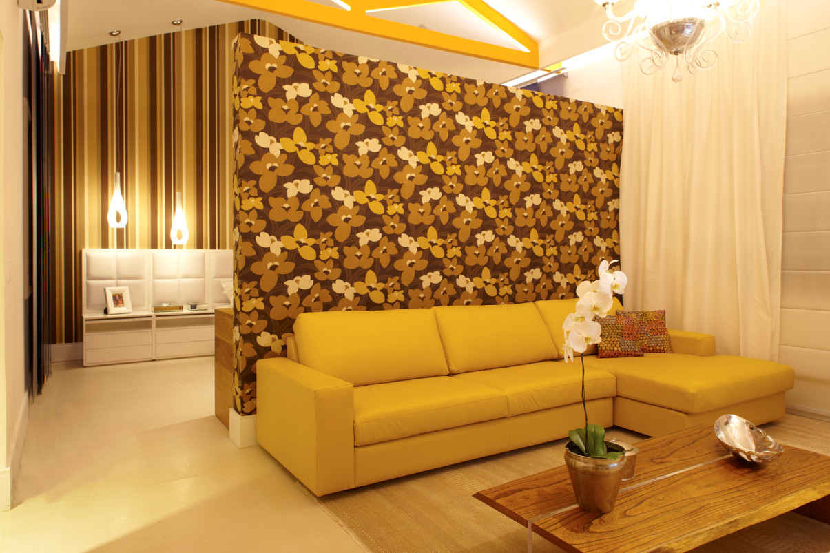 Resultado de imagem para decoração com sofá colorido